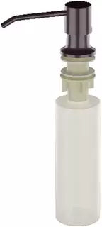 Дозатор для жидкого мыла Ulgran U-01-345 330 мл, встраиваемый, для кухни, шоколад