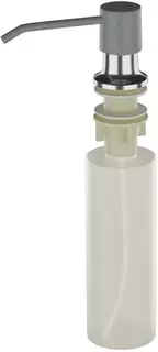 Дозатор для жидкого мыла Ulgran U-01-309 330 мл, встраиваемый, для кухни, темно-серый