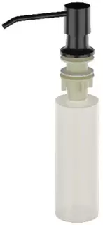 Дозатор для жидкого мыла Ulgran U-01-344 330 мл, встраиваемый, для кухни, ультра-черный