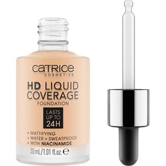 Тональное средство CATRICE Тональная основа HD Liquid Coverage Foundation