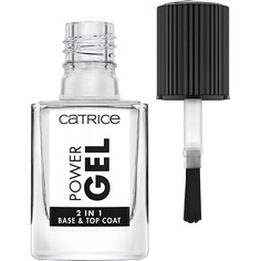 Базовое и верхнее покрытие для ногтей CATRICE Базовое и верхнее покрытие 2 в 1 Power Gel