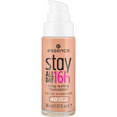 Тональное средство ESSENCE Устойчивая тональная основа Stay All Day 16h