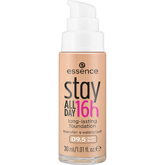 Тональное средство ESSENCE Устойчивая тональная основа Stay All Day 16h