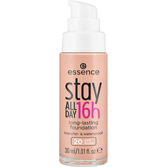 Тональное средство ESSENCE Устойчивая тональная основа Stay All Day 16h