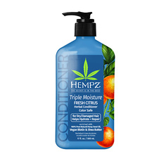 Кондиционер для волос HEMPZ Кондиционер Тройное увлажнение / Triple Moisture Fresh Citrus Herbal Conditioner 500.0