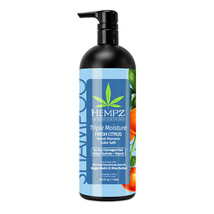 Шампунь для волос HEMPZ Шампунь Тройное увлажнение / Triple Moisture Daily Herbal Replenishing Shampoo 1000.0