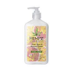HEMPZ Молочко для тела Розовый Лимон /Pink Citron & Mimosa Flower Energizing Herbal Body Moisturizer 500.0