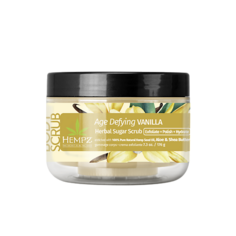 Скраб для тела HEMPZ Скраб сахарный для тела Антивозрастной /Age Defying Vanilla Herbal Sugar Scrub 176.0