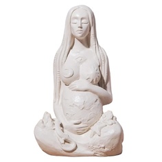 MAGIC MAKERS Статуэтка Гея с ящерицей . Богиня земли