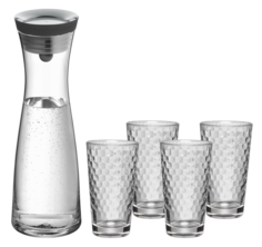 Графин для воды со стаканами 5 предметов WMF