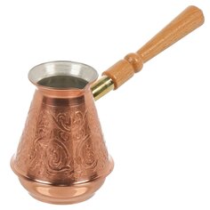 Турка 0.37 л, медь, съем руч, блистер, TimA, Турчанка, ТУ-300сб