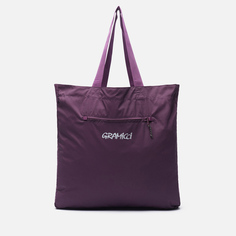 Сумка Gramicci Shell Tote, цвет фиолетовый