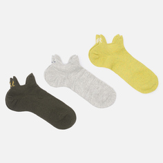 Комплект носков Gramicci 3-Pack Basic Sneaker, цвет комбинированный