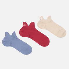 Комплект носков Gramicci 3-Pack Basic Sneaker, цвет комбинированный