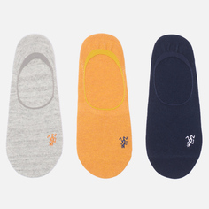 Комплект носков Gramicci 3-Pack Basic Footcover, цвет комбинированный