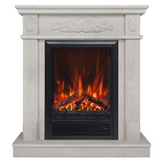 Камины электрические каминокомплект REALFLAME ADELIA STD/EUG WT+EUGENE светло-серый
