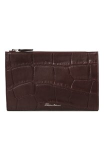 Кожаный футляр для кредитных карт Santoni