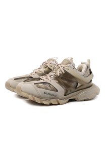 Комбинированные кроссовки Track Clear Sole Balenciaga