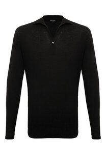 Льняное поло Giorgio Armani