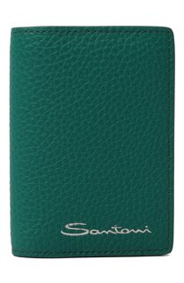 Кожаный футляр для кредитных карт Santoni