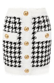 Буклированная юбка Balmain