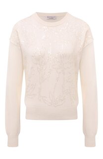 Пуловер из шерсти и кашемира Brunello Cucinelli