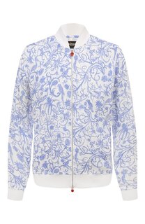 Льняной бомбер Kiton