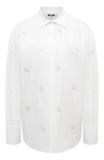 Хлопковая рубашка MSGM