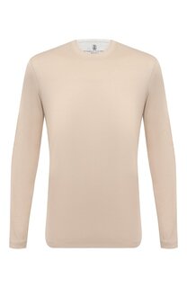 Хлопковый лонгслив Brunello Cucinelli