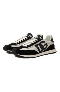 Комбинированные кроссовки DG Runner Dolce & Gabbana