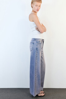 брюки джинсовые женские Джинсы baggy fit с низкой посадкой Befree