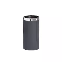 Стакан для зубных щёток Fixsen Round Gray FX-453-3, пластик, цвет серый