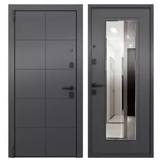 Дверь входная металлическая Гибсон левая 86x205 см скай оскуро Torex