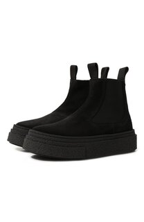 Кожаные слипоны MM6