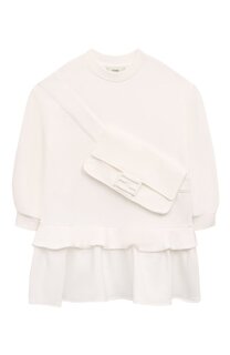Хлопковое платье Fendi