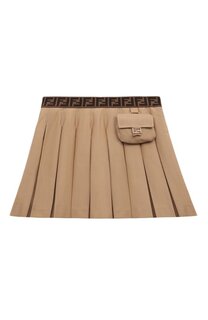 Хлопковая юбка Fendi