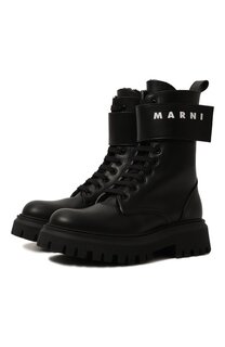 Кожаные ботинки Marni