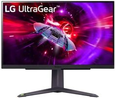 Монитор 27" LG 27GR75Q-B Black с поворотом экрана, IPS, 2560x1440, 165Hz, 1 ms, 178°/178°, 300 cd/m, 1000:1, 2хHDMI