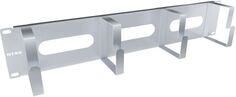 Кабельный организатор NTSS NTSS-HORG-2U-4(70)-1 горизонтальный 19", 2U, 4 кольца глубиной 70 мм, металл, RAL 7035