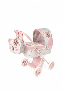 Коляска DeCuevas Toys люлька с сумкой, высота ручки 60 см, серия «Коала»