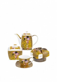 Сервиз чайный Elan Gallery 14 предметов 250 мл Поцелуй