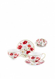 Сервиз чайный Elan Gallery 300 мл 6 шт, на ножке