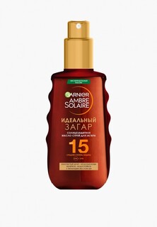 Масло для загара Garnier водостойкое, в виде спрея