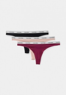 Трусы 3 шт. Calvin Klein Underwear THONG