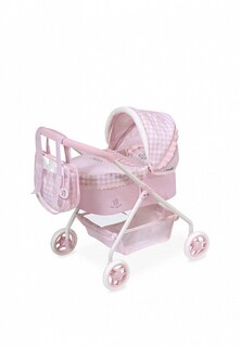 Коляска DeCuevas Toys люлька с сумкой, высота ручки 56 см, серия Ницца