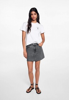 Юбка джинсовая Mango Kids MINIFTG