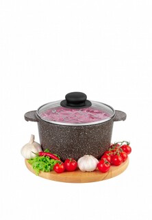 Кастрюля Elan Gallery 2 л 18 см Гармония вкуса, с крышкой