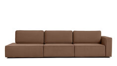 Прямой диван Ralf 3-секционный, с подлокотником R Аскона