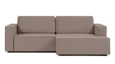 Угловой диван Ralf 2-секционный, с подлокотниками и канапе R Аскона