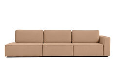 Прямой диван Ralf 3-секционный, с подлокотником R Аскона